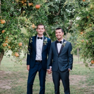 Las Vegas Fruit orchard private elopement with cactus collective weddings