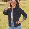 GreenGale Black Denim Jacket (Unisex) - Image 3