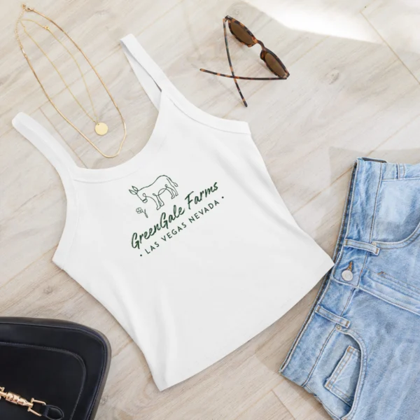 The Softie Cropped GreenGale Tank