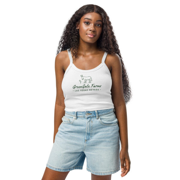 The Softie Cropped GreenGale Tank - Image 4
