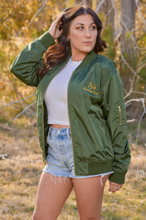 Recycled GreenGale Bomber Jacket (Unisex) - Image 9