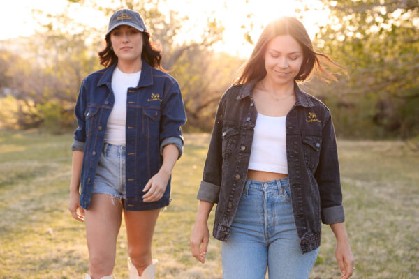 GreenGale Dark Wash Denim Jacket (Unisex) - Image 3
