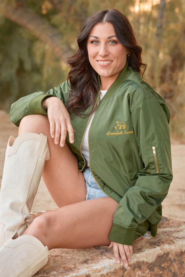 Recycled GreenGale Bomber Jacket (Unisex) - Image 11