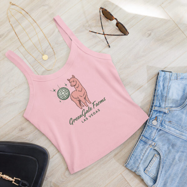 No Prob-llama Disco Crop Tank