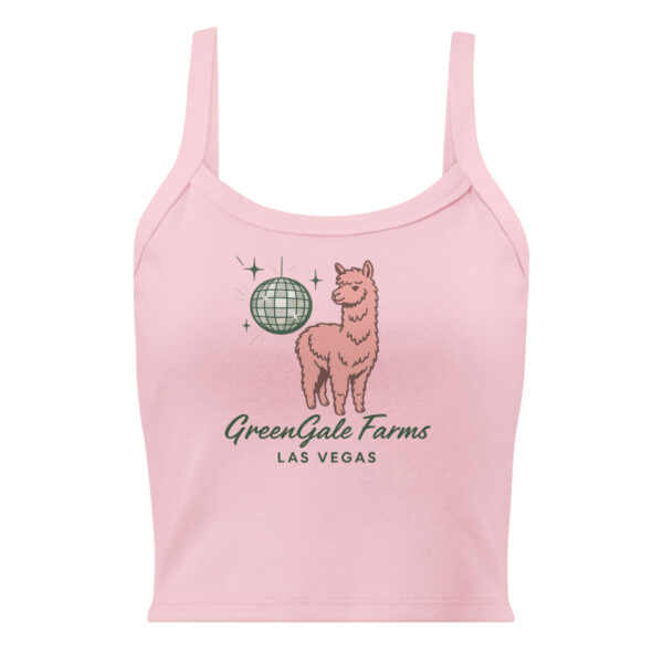 No Prob-llama Disco Crop Tank - Image 4